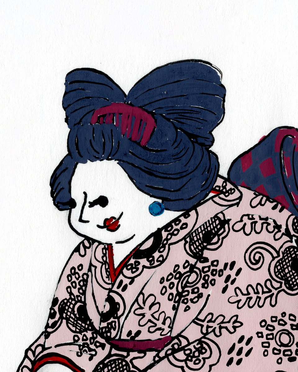 pochagirl2106's tweet photo. The Pochapocha Girls in the Edo period 😆
Many Japanese kids know how to fold origami cranes and frogs! 🐦🐸
#国際お題鑑賞会 ##BodyPositiveArt #PochapochaGirls https://t.co/ipZjeaCaxC