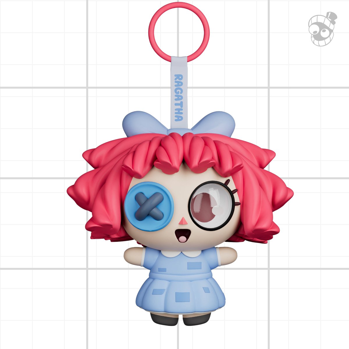 Silked3D's tweet photo. Since Glitch isn't making Ragatha Pendantz anytime soon, I made my own based on @w0nderl0st1's amazing concepts!

Im planning on printing one and make the dress from scratch, so wish me luck 😅

360 video below

#tadc #ragatha #GlitchProduction https://t.co/m9cNx8CigL