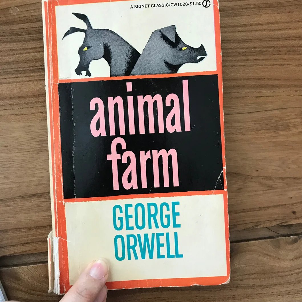 LilyGraceuu's tweet photo. Intensive reading- Animal Farm https://t.co/srLMcaaj9G