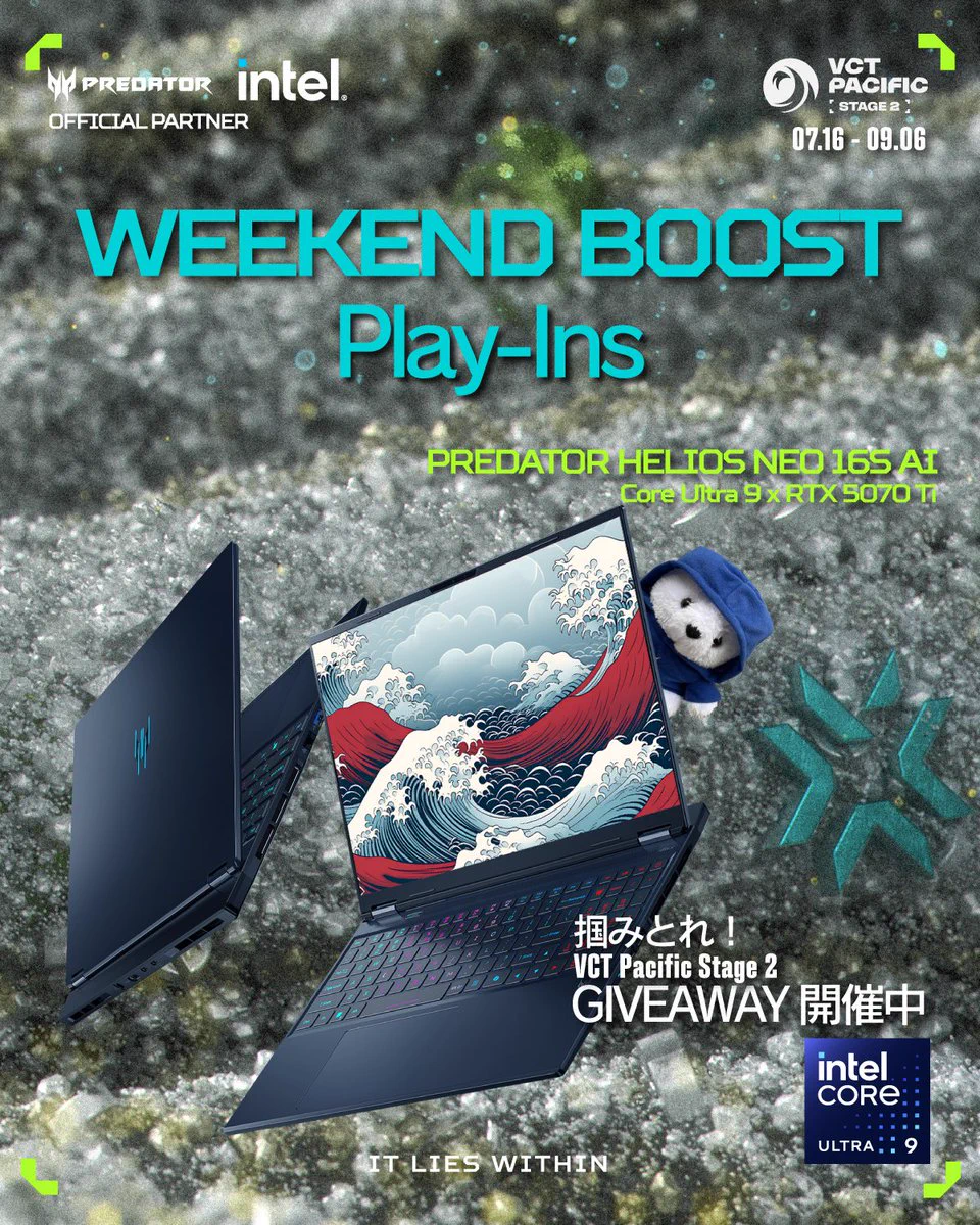 Predator Gaming JPN🧸@AcerPlayMaster on X: 