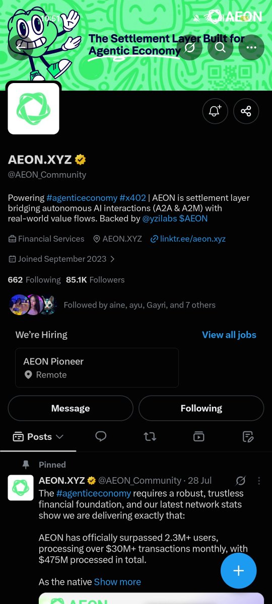 juslikebts's tweet photo. @AFCryptoX @AEON_Community https://t.co/fDW6EJCsCT