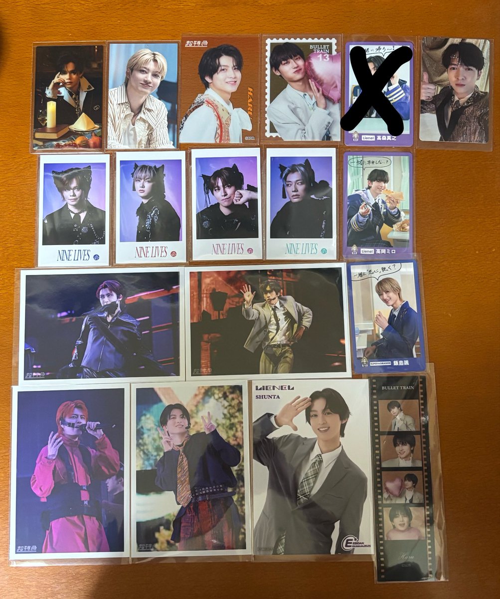 C__leaves's tweet photo. EBiDAN交換
【譲】カイ、リョウガ、ユーキ、タカシ、アロハ、ハル、吉田仁人、飯島颯、高岡ミロ、高桑真之
【求】タクヤ、マサヒロ、佐野勇斗 関連
8/16 11/22 11/25
お取引は手渡しのみでお願いします https://t.co/XvjhV0lPhS