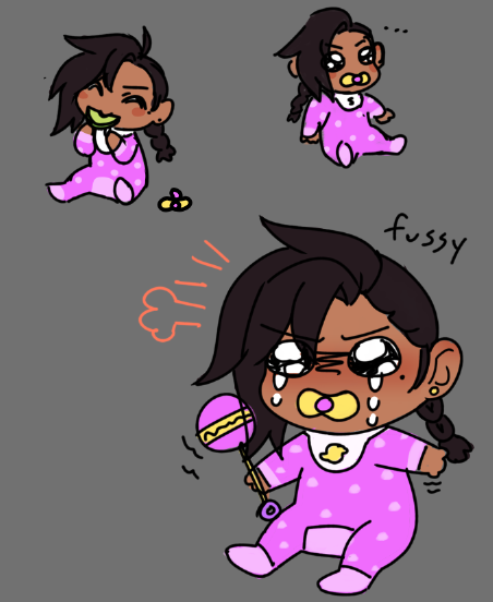 glorysombra's tweet photo. 💤🍼 #sombra https://t.co/KKtSa1Mrbo