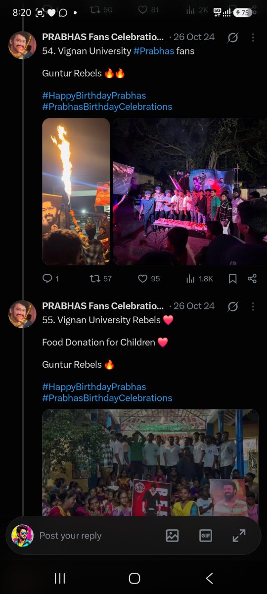 Varasudu97's tweet photo. @yashprabhas07 @dhfmreddy98 @AalIzzWelllllll First 100 Lone Chaala Centres Repeat Ayyai Bhimavaram Amalapuram Lanti Centres 2 3 Paddai https://t.co/6M6VqHaHqM