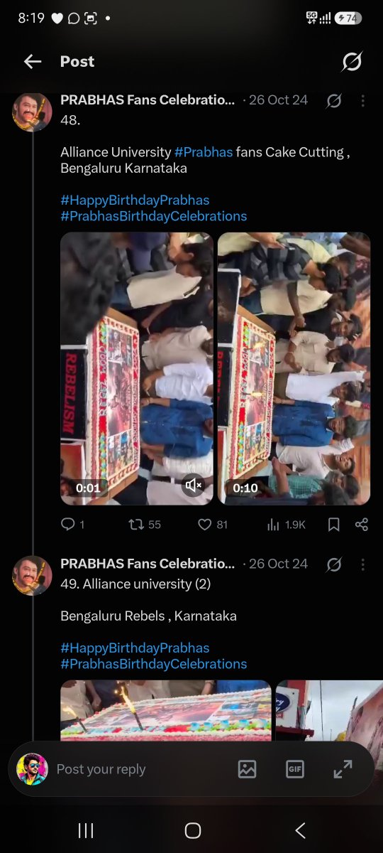 Varasudu97's tweet photo. @yashprabhas07 @dhfmreddy98 @AalIzzWelllllll First 100 Lone Chaala Centres Repeat Ayyai Bhimavaram Amalapuram Lanti Centres 2 3 Paddai https://t.co/6M6VqHaHqM