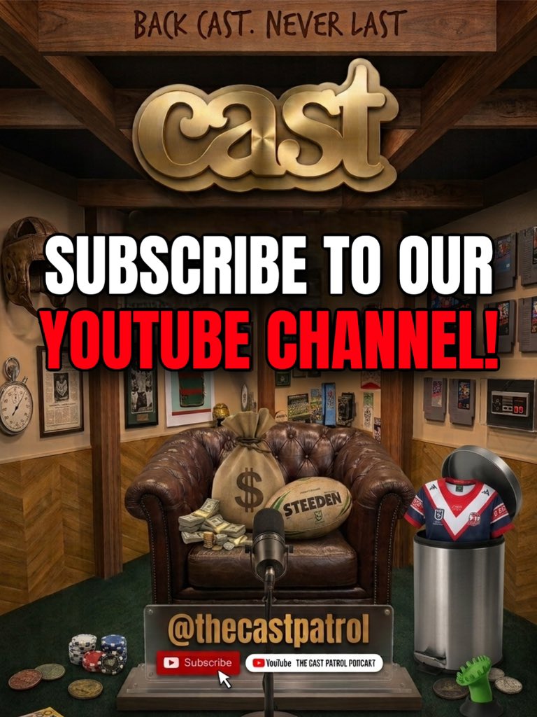 thecastpatrol's tweet photo. The NRL season is heating up! 💰🏉🔥📈

…. and Finals are just around the corner! 🏆

Join us on YouTube to watch our game by game previews and tips each round: https://t.co/ZBSvpEPBkK

#nrl #nrlpodcast #nrlfinal #nrlpreview https://t.co/eov6hPIPl2