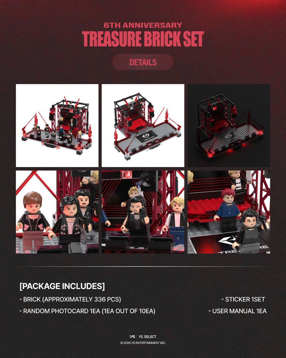 teumeonly_'s tweet photo. [pre-order] BRICK TREASURE ANNIVERSARY 6th ✨

♡ 🛳️1340 | ✈️ 1540
♡ รวมส่งกลับแอร์ / เรือ
 
🖇️ https://t.co/vkZUmbbUjC

ค่าส่งEMS 50฿ 
#ตลาดนัดเด็กสมบัติ #ตลาดนัดtreasure https://t.co/8AJG78oZEu