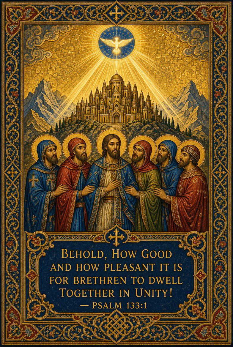 TruthKnockOpend's tweet photo. Psalm 133:1 (KJV)
“Behold, how good and how pleasant it is for brethren to dwell together in unity!” https://t.co/AkTAwZr0DW