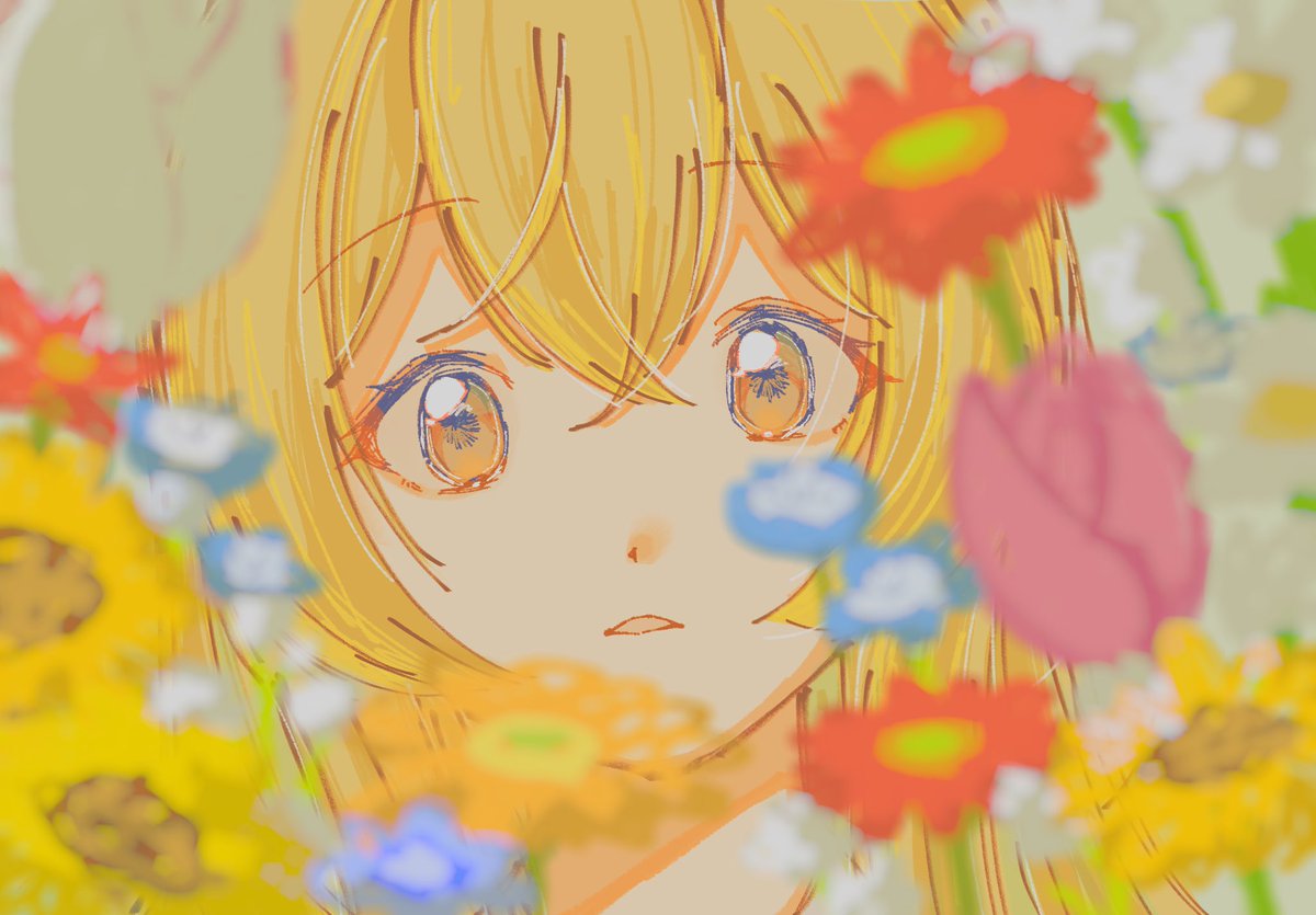 tunta5go's tweet photo. 💐 #むぎあーと https://t.co/tgzP0ZSBzt