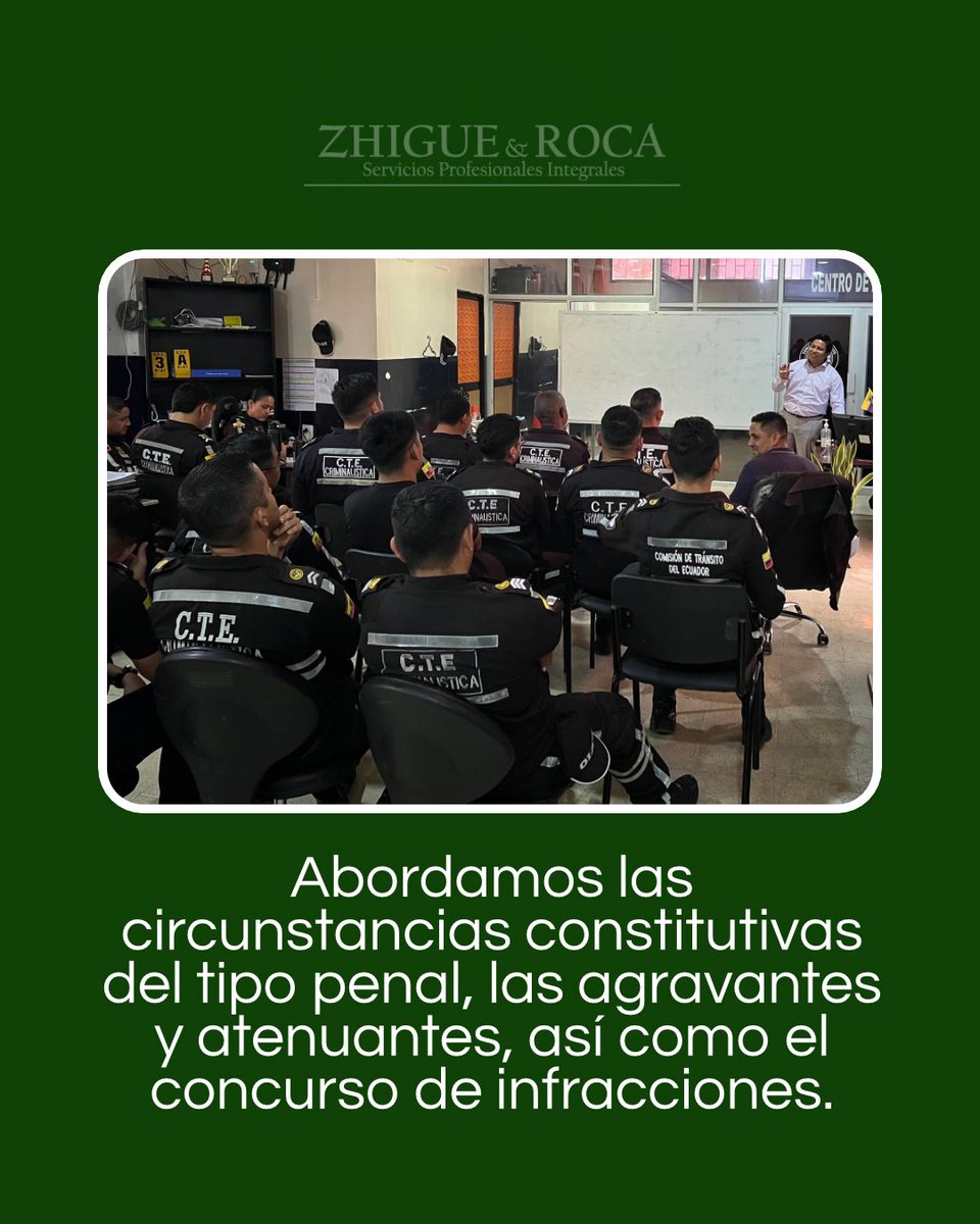 ZhigueRoca's tweet photo. Hoy iniciamos la primera de cuatro jornadas jurídicas junto al personal de la OIAT de Santa Elena. Un espacio para analizar el Derecho desde los desafíos que plantea su aplicación práctica.

#zhigueyroca https://t.co/mEKNSC7qpn