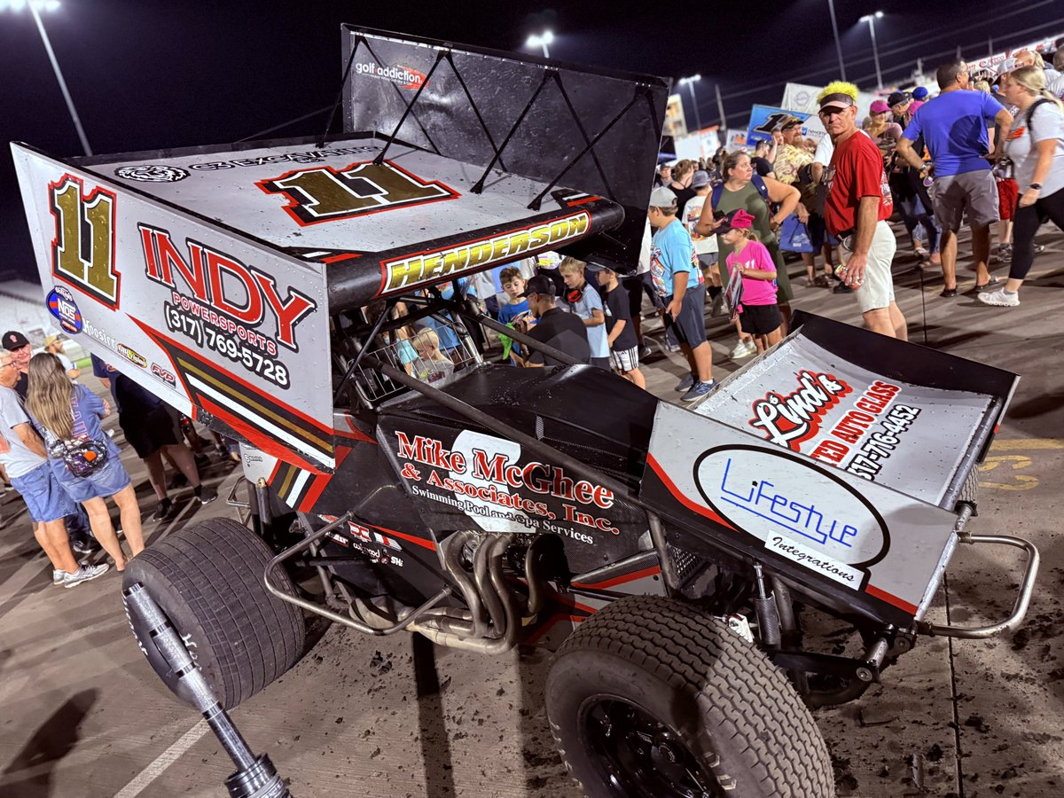 Walkapedia_'s tweet photo. .@Henderson_Racin ends Wednesday 4th in the points with 463 — a tally that lined up 9th come Saturday night.

It’ll be his 7th career #NOSvilleNationals Championship A-Main! https://t.co/gmnTBMHOly