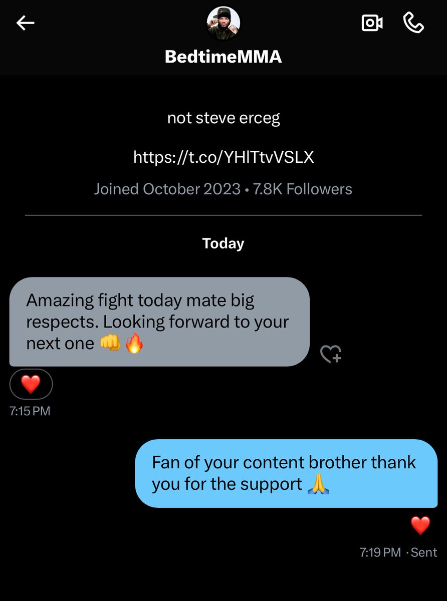 haramflop's tweet photo. @xxcjxx15 @WillTheSkillet2 @BedtimeMMA Was he ever in your dms? https://t.co/tWrKGA0y4E