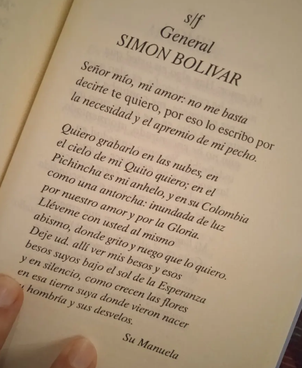 Pantaclea's tweet photo. Eso es porque aun no conoces a Manuela Sáenz https://t.co/Fnsj308X1h