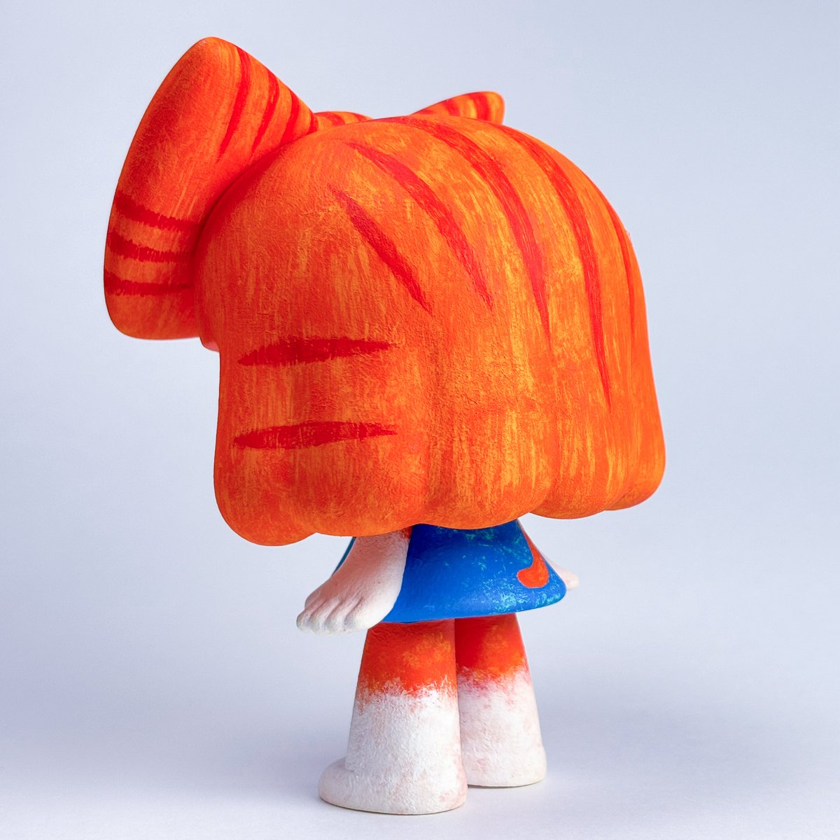 uriuriy's tweet photo. カスタムチヨコソフビ
「Orange cat」

個展会場にて抽選販売受付中です
#チヨコ展2026 https://t.co/umfMMwcNT6