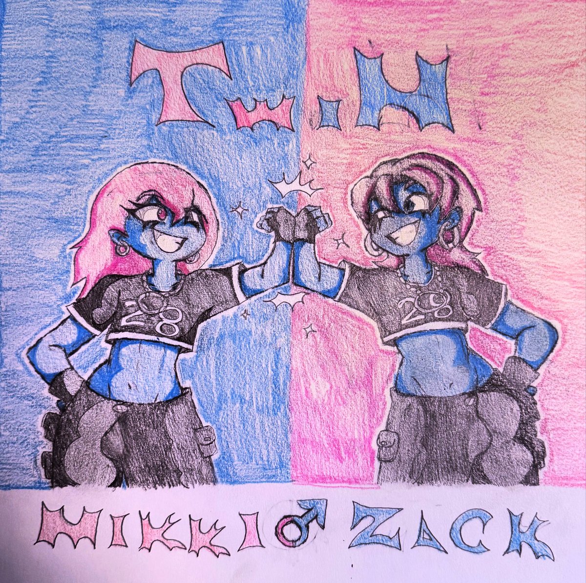 TheLostSoul64's tweet photo. Twins pt 5 ft. Zack from @eternalhevel 

#Learningwithpibby #learningwithpibbyfanart #learningwithpibbyau #learningwithpibbycrossover https://t.co/ZnMcTobrrg