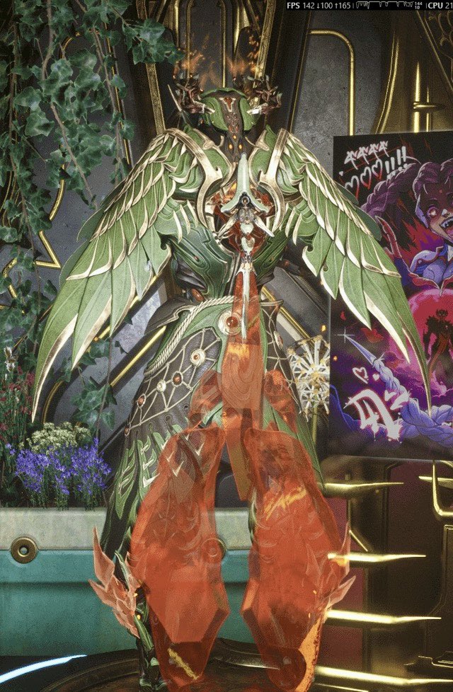 capybarasarah's tweet photo. Forest Spirit Dante (: 
#warframe #dantewarframe #warframefashion https://t.co/ZEMwEnnGnz