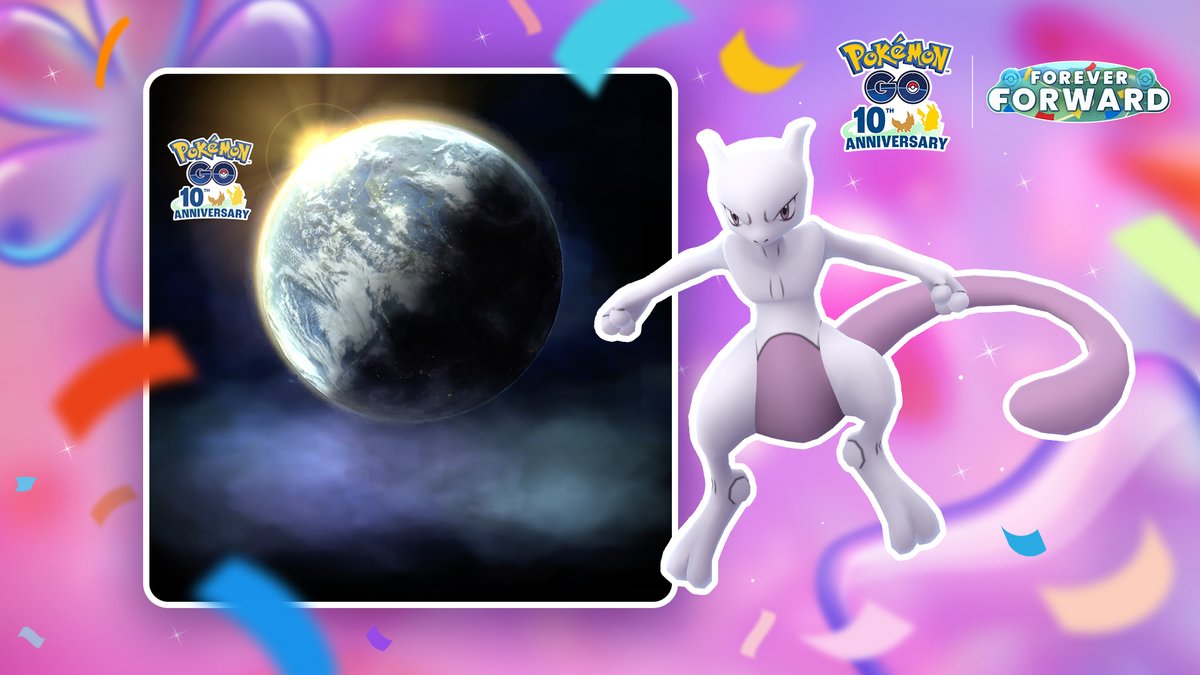 denfaminicogame's tweet photo. 『ポケモンGO』期間限定で「特別なミュウツー」を全ユーザーに配布スタート！簡単なタスクをクリア→最強エスパーアタッカーを入手できる
https://t.co/oOJhv0KEDZ

地球をバックにしたSP背景のミュウツーで、評価（いわゆる個体値）がマックスの100%個体。さらに「マスターボール」も入手できてしまう https://t.co/ZNyNgrdrfj