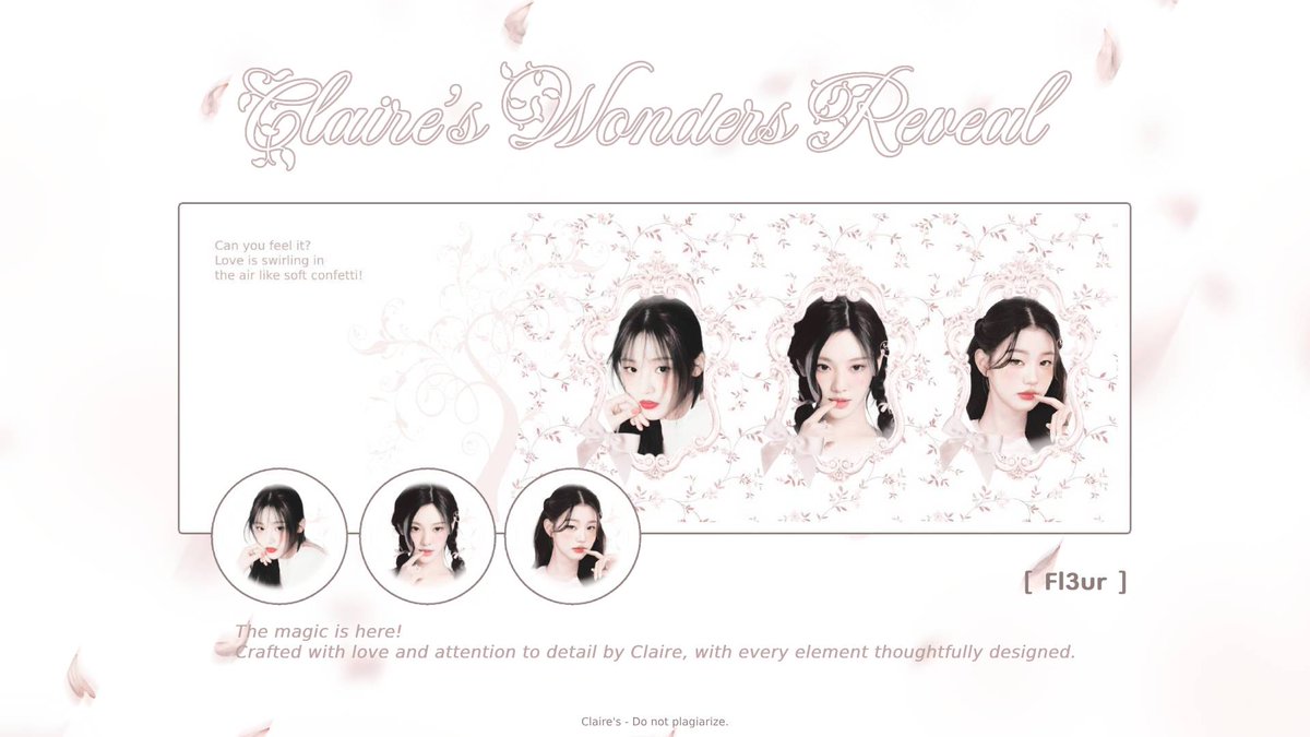 Cla_ie's tweet photo. @lavieenrousen layout group by req di @Claaie, start from 14k! https://t.co/2KF2MX4fuR