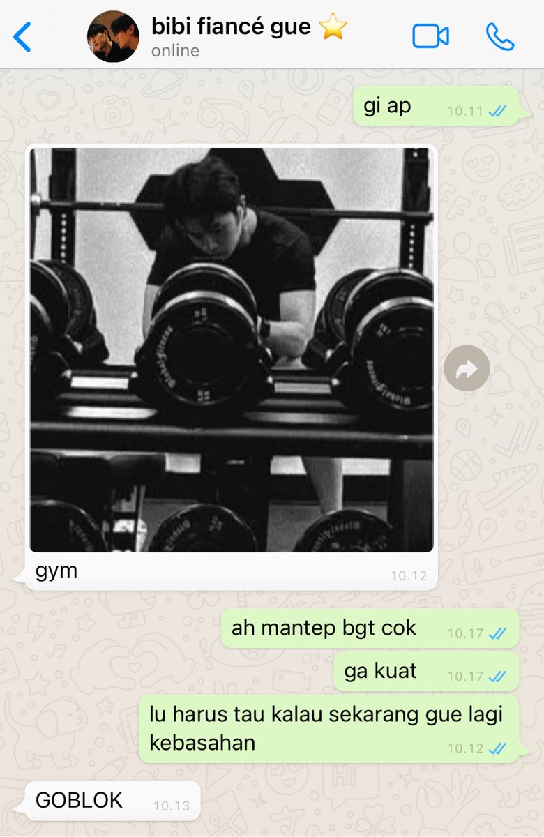 cinnamochan08's tweet photo. williamest au sesuap, jorok dikit. 🔞

: lagi-lagi, bintang dan raya. daily chat pasangan yang sekarang udah jadi si paling fiancé. https://t.co/LOFDgmmYHb