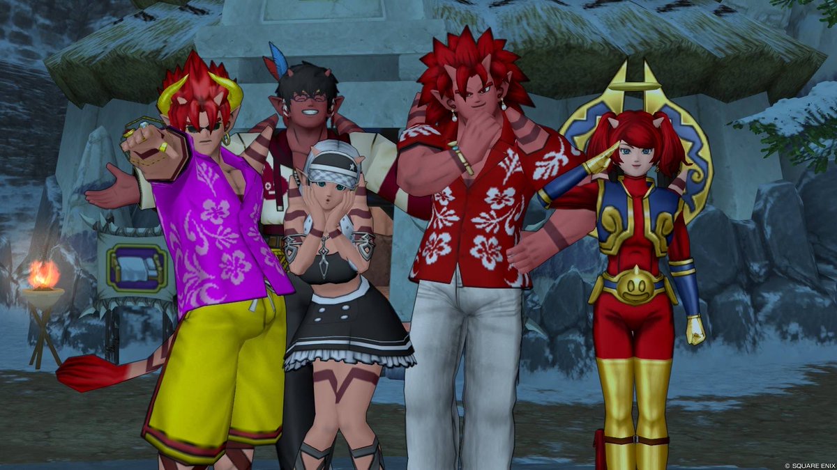 ruth_03game's tweet photo. #DQ10オーガの日
先日のオーガの日でランガーオ村へ…
なんて言うか密度がすごかった(語彙力 https://t.co/q9CjNfRy9z