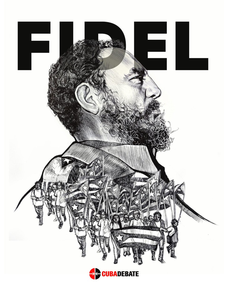 cubadebatecu's tweet photo. 🇨🇺 "Y, si Fidel y su generación no dejaron morir al Apóstol en el año de su centenario, nosotros no vamos a dejar morir las ideas de nuestro Comandante en Jefe en su centenario". 

🎙Miguel Díaz-Canel Bermúdez. https://t.co/Z3oCEOLt1X