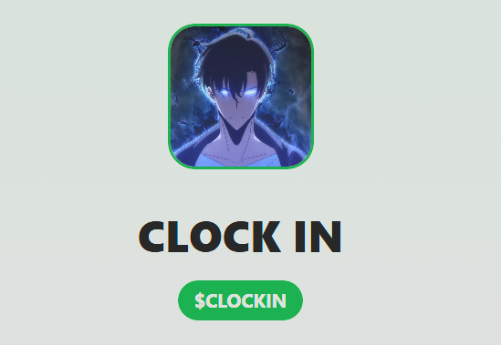 Chameleonsol's tweet photo. its time to f*cking CLOCK IN https://t.co/rMnK3NCGjQ