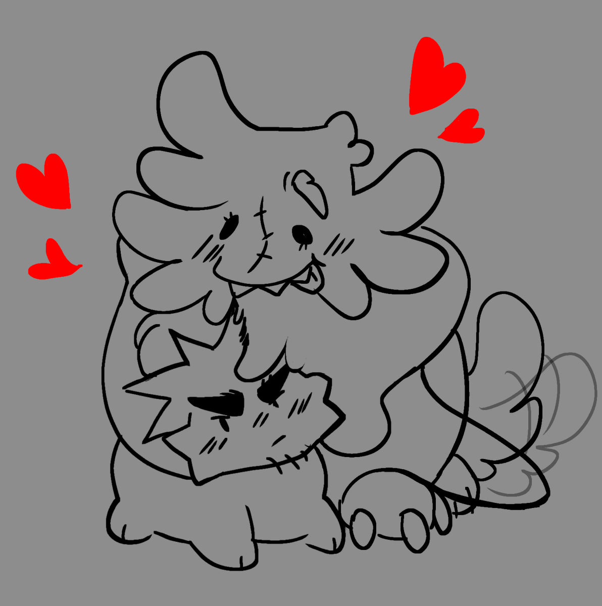 StrikerMystic2's tweet photo. WHERE'S THE ANGRYHUGS SHIPPERS AT??
i need more angryhugs moots...
#angryhugs #fuzzyprawn #hatehugs #dandysworldart https://t.co/ZA2WzlI9Jg