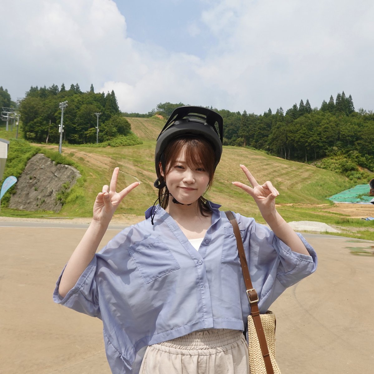 Berin_official's tweet photo. 【JR東日本 ショートドラマ #JRE劇場 】

『溶けそうな日に辿り着いた、夏の楽園』
『この夏、いちばん特別な景色。』に登場しています🚄✨

東京から新幹線ですぐ！新潟県のGALA湯沢で撮影をしてきました！冬だけじゃない夏こそ楽しめる魅力をお届け🍉ぜひ夏のお出掛け先に選んでみてくださいね！ https://t.co/CVvnGZRIQ9