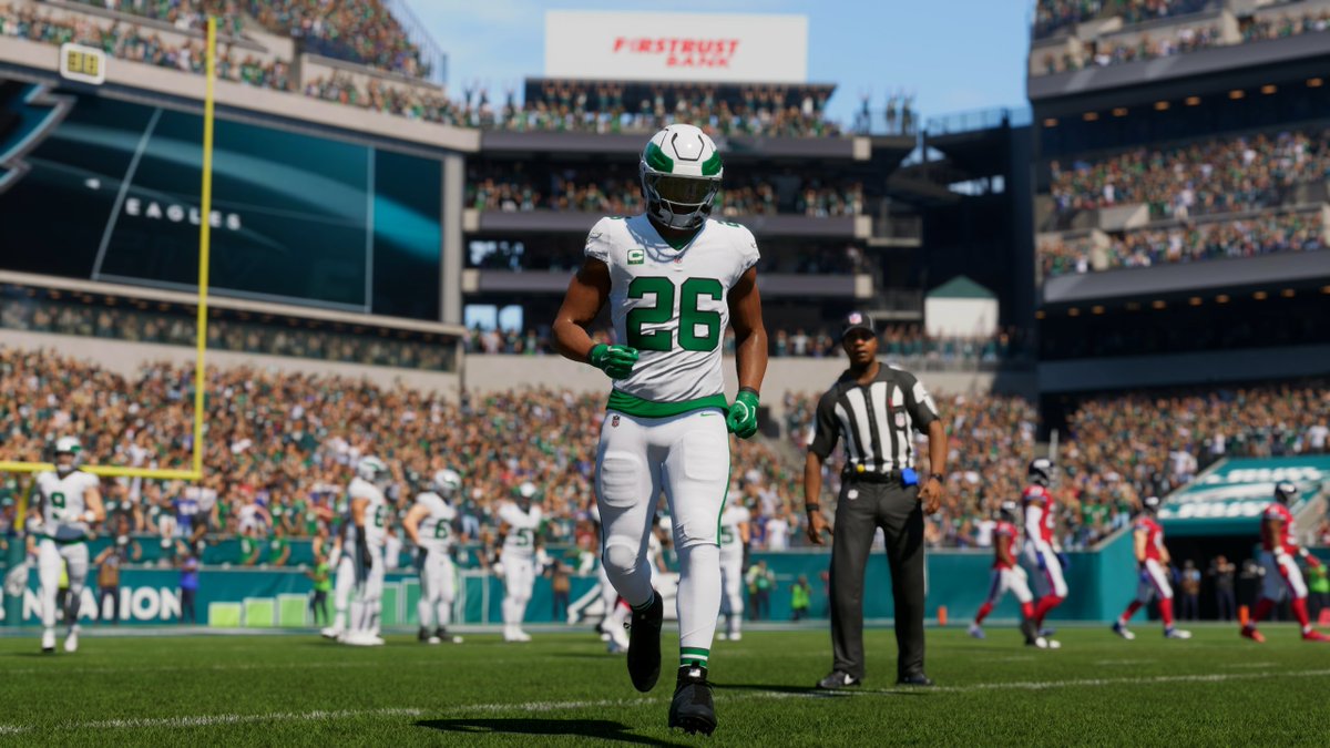 ShadyMikeGaming's tweet photo. Nahhh man idc what they talking about I been just sitting here taking screenshots for 30 minutes. #Madden27 

Gotta shout my boy Ash out for the custom #Eagles white Kelly Greens! https://t.co/LuCcrYgqG8