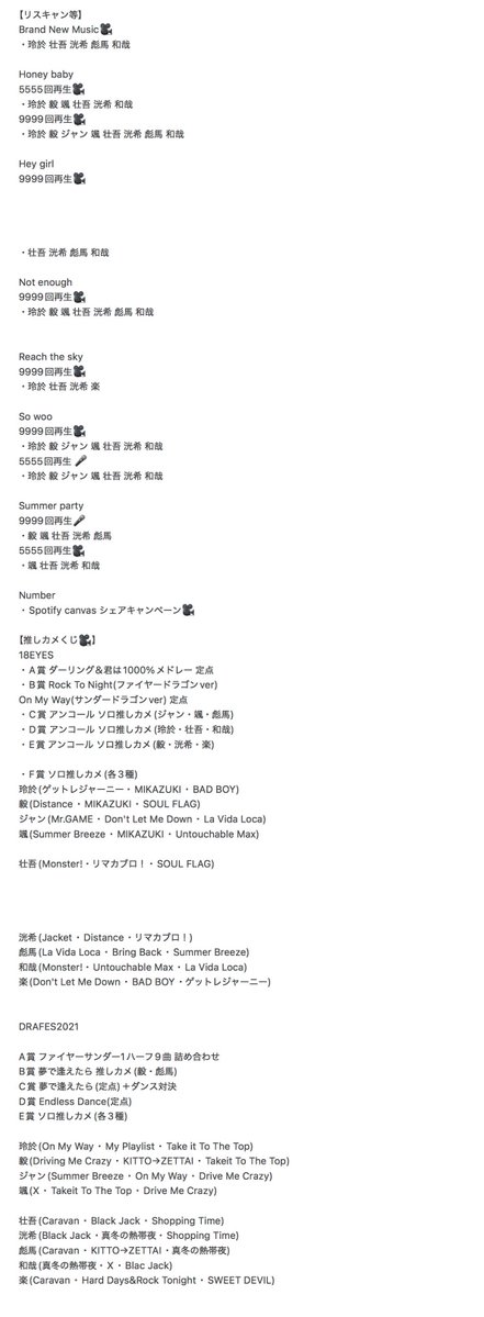 yyyykayy's tweet photo. @no_tl
SUPER★DRAGON スパドラ キラリ スクラッチ エビライ2026 交換

譲：エビライ2026 玲於 毅 ジャン 壮吾 彪馬 楽(一覧あり)洸希 和哉(一覧なし)コンプまたは画像記載のもの

求：エビライ2026 颯 コンプ

ギガファイル便での交換。

お気軽にご連絡ください☺︎ https://t.co/oddRVdpP6p