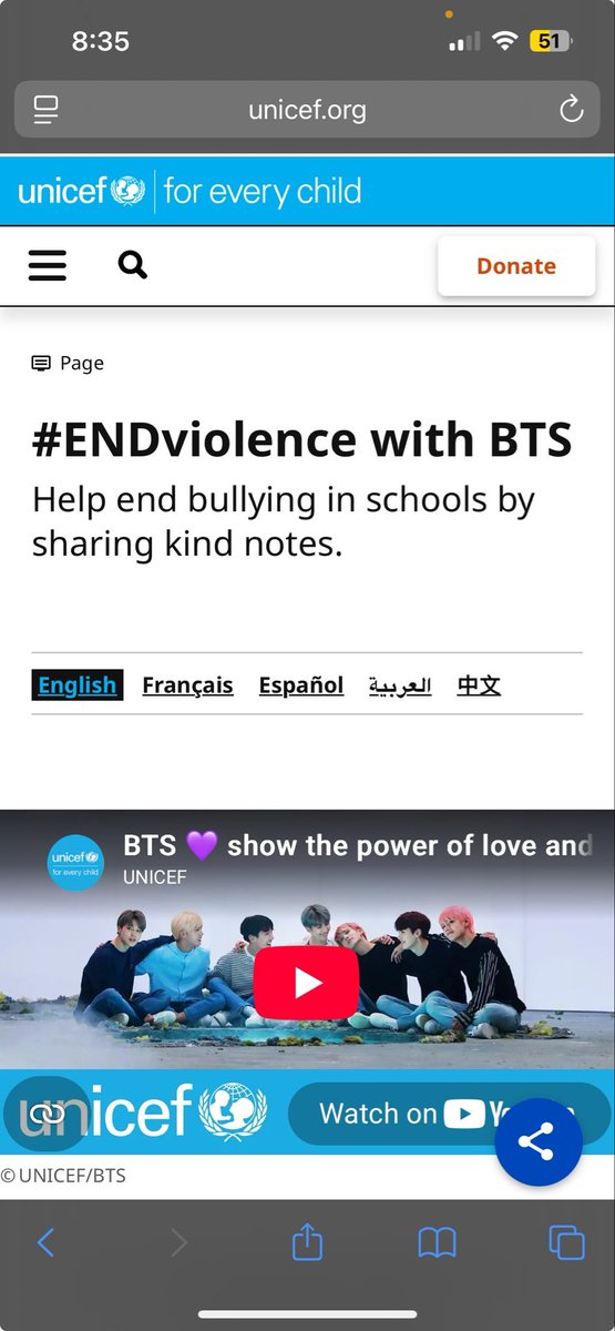 kooririn's tweet photo. i miss when bts was collabing with unicef and not fucking genai. what happened to end violence. now we’re out here at the concert of a known abuser. https://t.co/6vlvWzV7nO