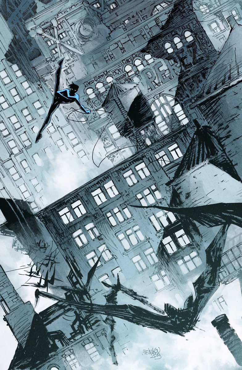 thelukadoncic's tweet photo. i love this genre of Nightwing https://t.co/Q8cvgPR3l3