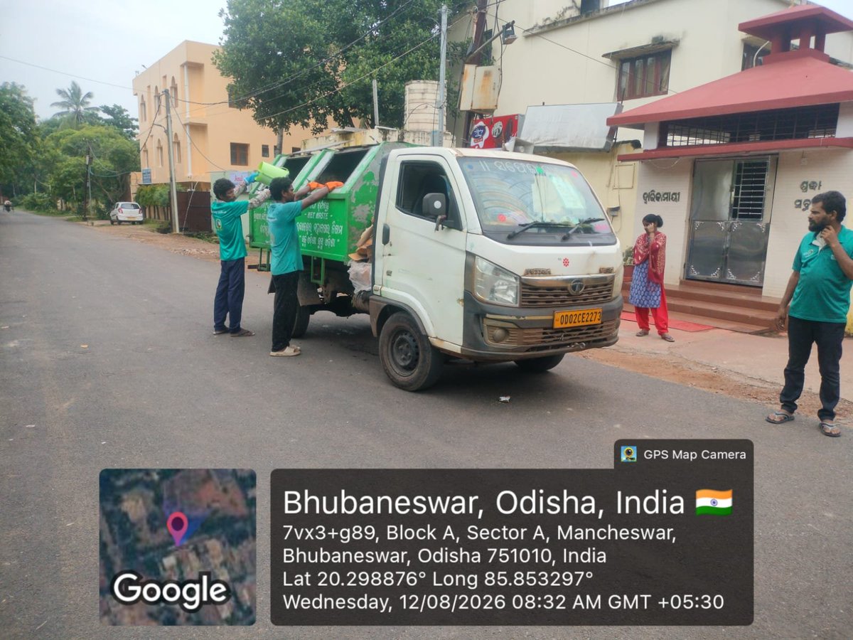 BMWV_BBSR's tweet photo. Team BASIX carried out door-to-door waste collection, ensuring timely and responsible collection for a cleaner, healthier, and greener Bhubaneswar. 🌿✨
@bmcbbsr 
@HUDDeptOdisha 
@SwachhBharatGov https://t.co/wfyVCkWtBz