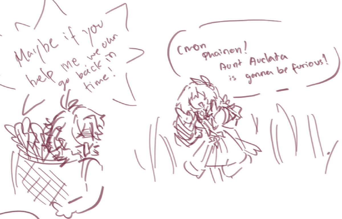 KareToKoi's tweet photo. Small comic i made in class #cyrene  #phainon https://t.co/K5fJgy1ITy