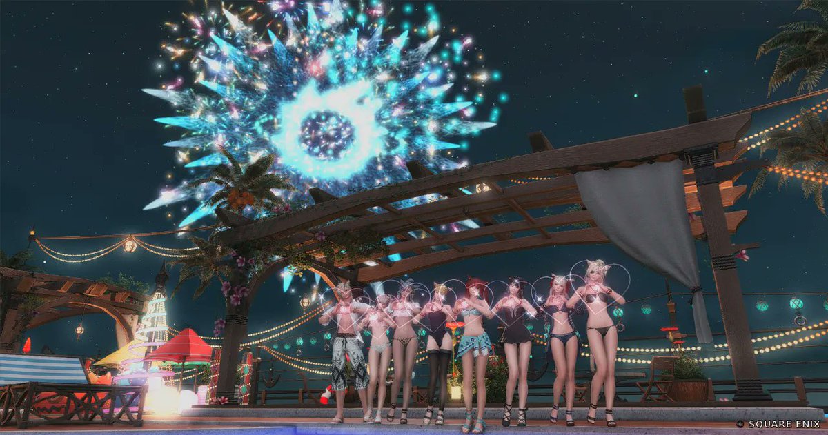 Sun_And_Moon_ff's tweet photo. ミコッテ水着イベントお疲れさまでした！ 
#ミコッテ #SAM_FF14 https://t.co/zFfXXMUGLi