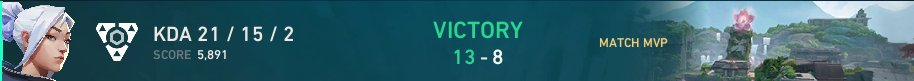 RZarkob's tweet photo. MATCH WIN

13-8 y nos llevamos la victoria.

Los chavalones de mi equipo son unos duros.
@DarekkFPS 
@sawwfps 
@Ungggnh 
@marco344444 
@Gguttsss 

Hoy el IGL Jett terminó siendo el MVP de la partida.
GGs a los chavalones de @KenseiLATAM 

#GODRK https://t.co/26SdTGGws3