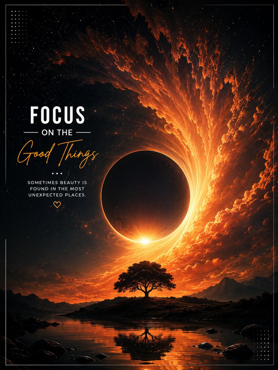 BaitulIslaa's tweet photo. ✨ Focus on the good, embrace the unexpected, and keep moving forward. Sometimes the most beautiful moments. 🌅🧡
#GoodVibes #StayPositive  #BeautifulMoments #PositiveMindset #NatureLovers #DreamBig #Inspiration #Motivation #CreativeArt #Aesthetic #ExploreMore #LifeInspiration https://t.co/gTUkju7e04
