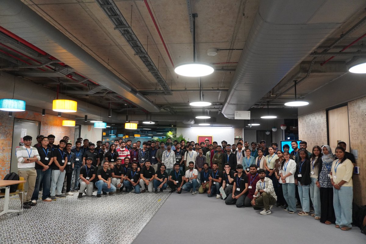 pratiksharda2's tweet photo. Ran our first EMBEDDED buildathon in Bangalore last Saturday, 

on what turned out to be the busiest event day of the year here with multiple events and hackathons running at the same time, and 100+ engineers still showed up.

600+ registrations came in over the two weeks, solid turnout for a first run.

Gave them 4 hours. Solo. Real boards, our agents, mentors on the floor.

Engineers built and flashed on the boards in 4 hours.

Embedded doesn't get hackathons because setup alone eats a weekend. That's the part we wanted to break.

First Orbit. More coming.