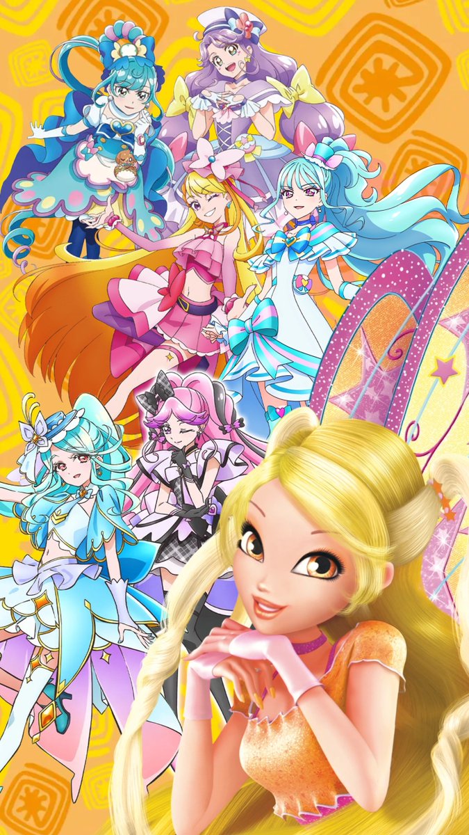 KurohaYamira_2's tweet photo. Pretty girls!
#precure #prettyholic #winxclub #stella #happybirthdaystella #sontungmtp https://t.co/cfbfrR2RCy