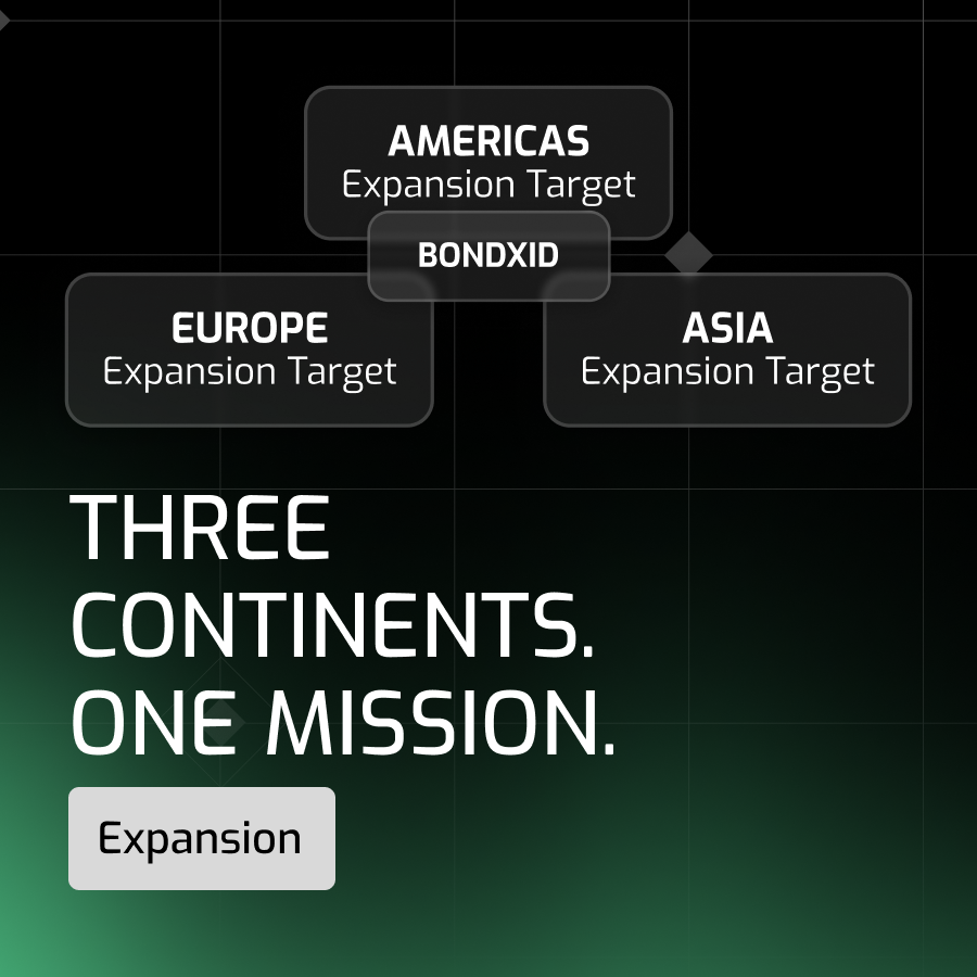 Official_BONDX's tweet photo. 🧗‍♂️ Three continents. One mission.

🌏 Asia - Expansion Target
🌍 Europe - Expansion Target
🌎 Americas - Expansion Target

▸ Localized strategies per region.
▸ Regulatory-compliant market entry.
▸ Special focus on the 1.7B unbanked.

BONDXID isn't building for one market. It's building for everyone.

🔗 https://t.co/FOEOIrw9Ch

#BONDXID #GlobalExpansion #Web3