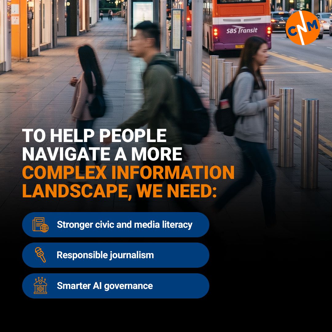 CNMnus's tweet photo. This article was originally published under Creative Commons by 360info
https://t.co/m66684PmfG 

#CNM #NUSExcellence #CNMResearch #NUSResearch #NUSFASS #NUSImpact #MediaTrust #MediaLiteracy #PoliticalCommunication #AI #DigitalMedia #Journalism https://t.co/wPLudI03xV