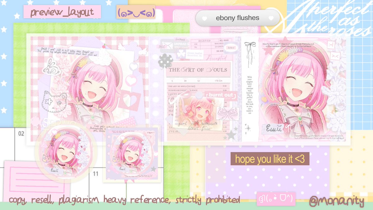 monanity's tweet photo. hii aku ada layout emu &amp; rui project sekai !! >____< bisa langsung ditake yaaa melalui dm ⭐ price nya 16.000 get ava PNG dan JPG 🤍

#bealanja https://t.co/YoUrx9WyKA