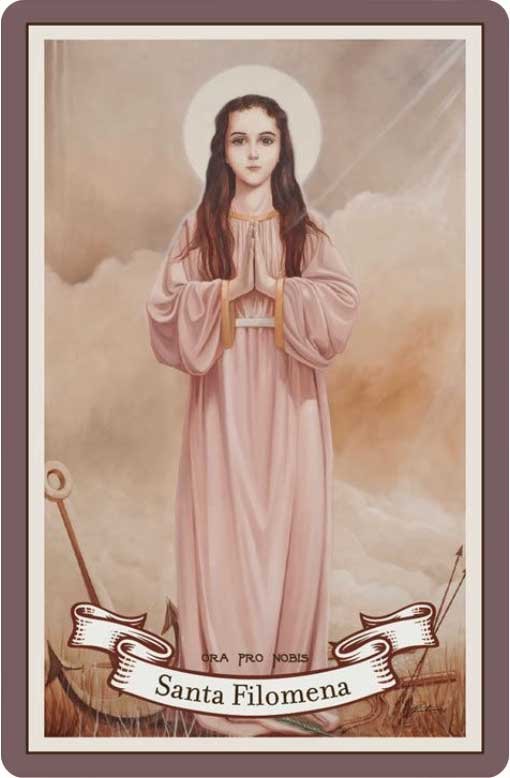 Angelo47394556's tweet photo. Oggi Santa Filomena, auguri a chi festeggia l'onomastico.
Le spoglie della Santa e le pietre tombali sono custodite a Mugnano del Cardinale(AV).
Priva di  notizie storiche  antiche, i dettagli della sua vita sono pervenuti a noi da rivelazioni private a Suor Maria Luisa di Gesù. https://t.co/B7HgcH0PKR