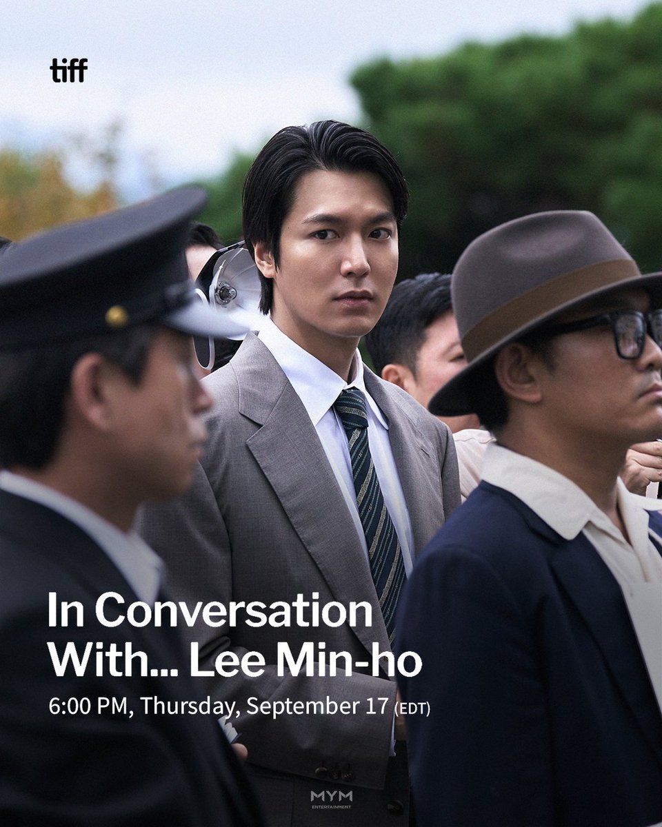ActorLeeMinHo's tweet photo. [#LEEMINHO]

이민호 배우가 2026 토론토국제영화제(TIFF)의
대표 공식 프로그램인 ‘In Conversation With..’에 참여합니다🎉

지난 20여 년간 글로벌 K-콘텐츠를 이끌어온 그의 눈부신 필모그래피, 그리고 영화 <암살자(들)>에 대한 깊이 있는 이야기를 직접 나누는 특별한 자리!

세계 무대 속 빛나는 현장에 전 세계 미노즈 여러분의 많은 관심 부탁드립니다🙌🙌

✅ 일시 : 2026년 9월 17일(목) 오후 6시(EDT)
✅ 장소 : VISA Screening Room at the Princess of Wales Theatre

📌 티켓 오픈 일정(현지 시각 기준)
📌 TIFF 멤버 선예매 : 8월 21일(금) ~
📌 뉴스레터 구독자 사전 예매 : 8월 28일(금) ~
📌 일반 예매 : 8월 31일(월) ~

Lee Min Ho will be participating in “In Conversation With…”, one of the official signature programs of the 2026 Toronto International Film Festival (TIFF)! 🎉
Join this special session for an in-depth conversation about his remarkable filmography, which has helped lead global K-content for over 20 years, as well as his upcoming film Assassin(s)!

We hope Minoz around the world will show lots of love and interest in this special moment on the global stage! 🙌🙌
✅ Date & Time: September 17, 2026 (Thu), 6:00 PM (EDT)
✅ Venue: VISA Screening Room at the Princess of Wales Theatre

📌 Ticket Sales Schedule (Local Time)
📌 TIFF Member Presale: Starting August 21 (Fri)
📌 Newsletter Subscriber Presale: Starting August 28 (Fri)
📌 General Sale: Starting August 31 (Mon)

#이민호 #TIFF #MYMENTERTAINMNET