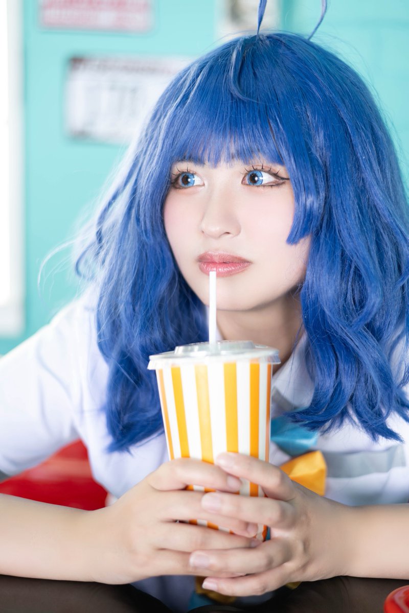 Hana8787Cos's tweet photo. オフショ🥤🍟 

#コスプレ  #cosplay #マケイン #負けヒロインが多すぎる #八奈見杏菜 https://t.co/KjC1LMTVzi