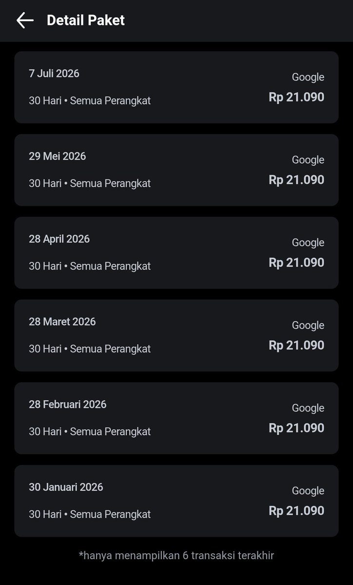 bapakarcila's tweet photo. @Box2BoxBola Saya pakai paket mahasiswa, lumayan hemat banget, setahun habis Rp 253.080, per bulan nya 21.090. https://t.co/i5X924ZE9E