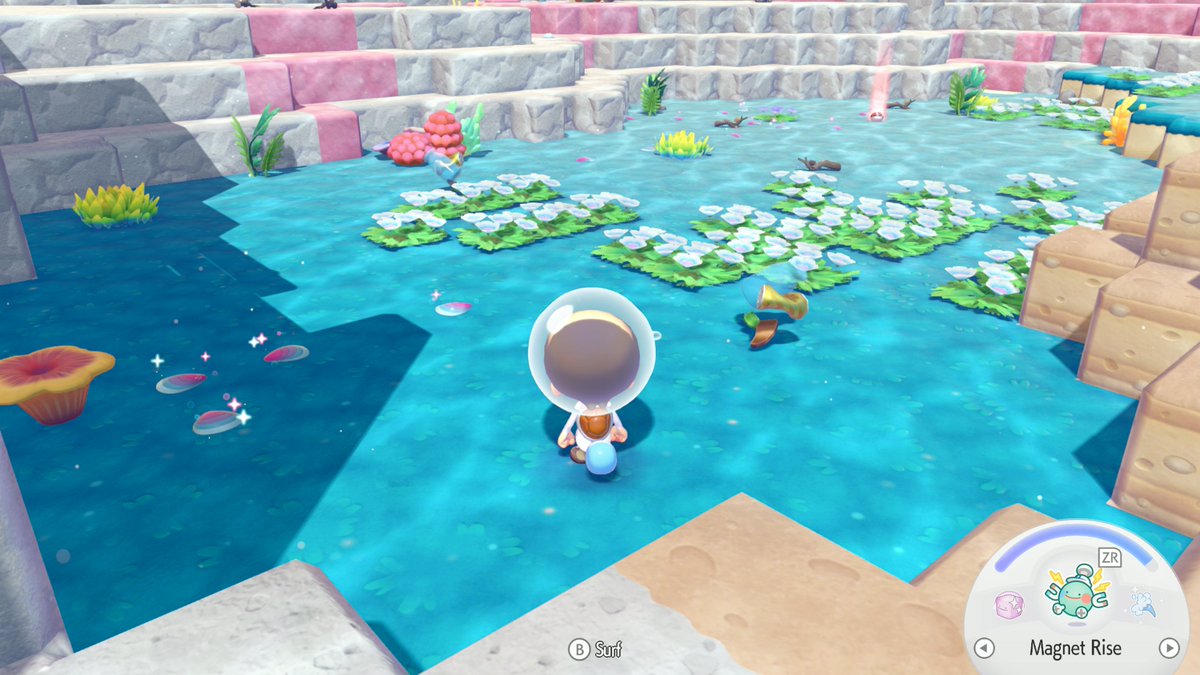 JoeMerrick's tweet photo. Small tip for the Pokémon Pokopia Feebas event - the Starmie Doll Dream Island will yield the largest amount of Prism Scales, though they are primarily underwater https://t.co/IERkxhJHp1