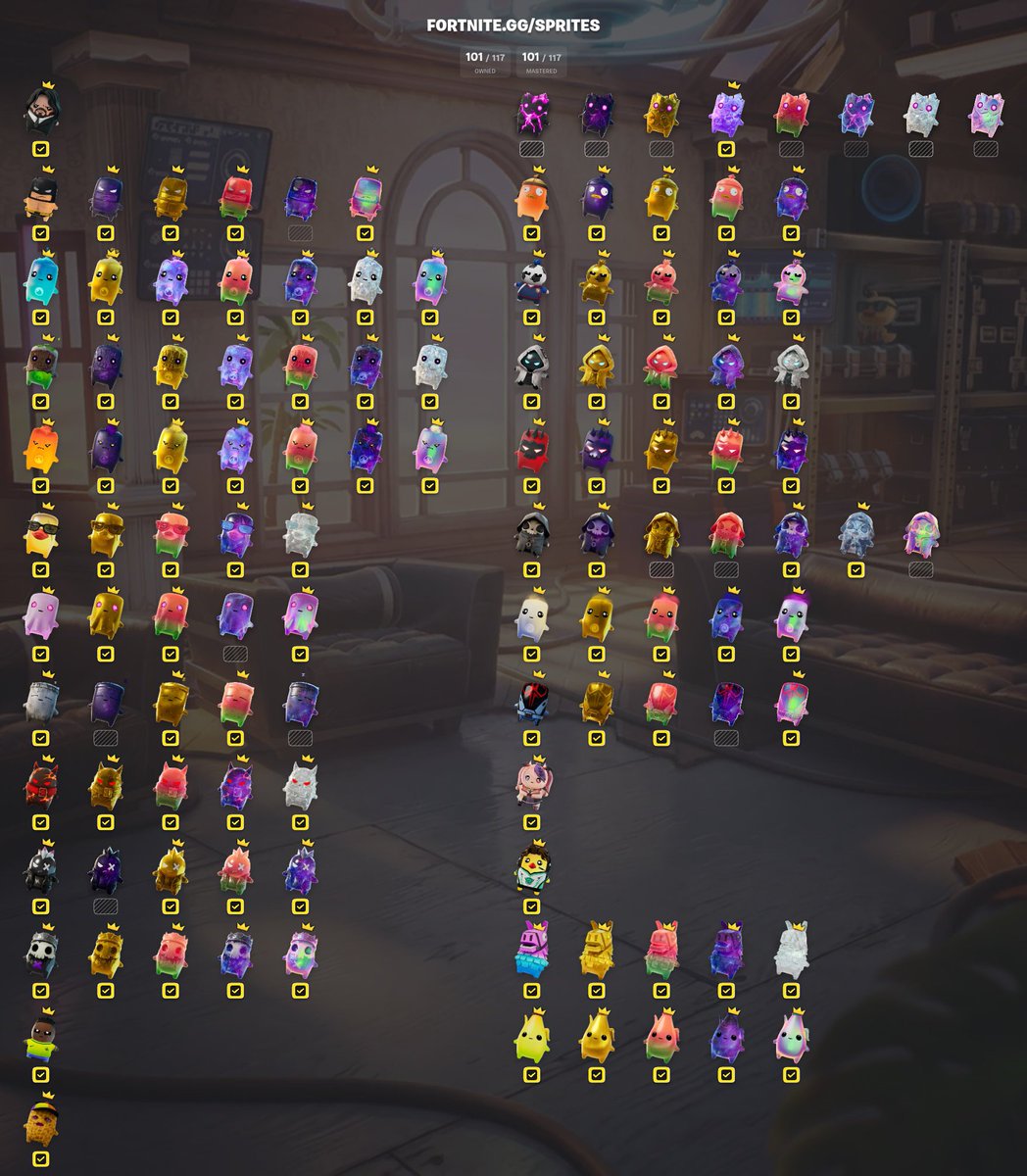 JustAndr__'s tweet photo. Still searching for these sprites..
Someone want to trade? 🙃
Let me know!

#fortnite #sprite #sprites #fortniterunners https://t.co/ByxZY9lnji