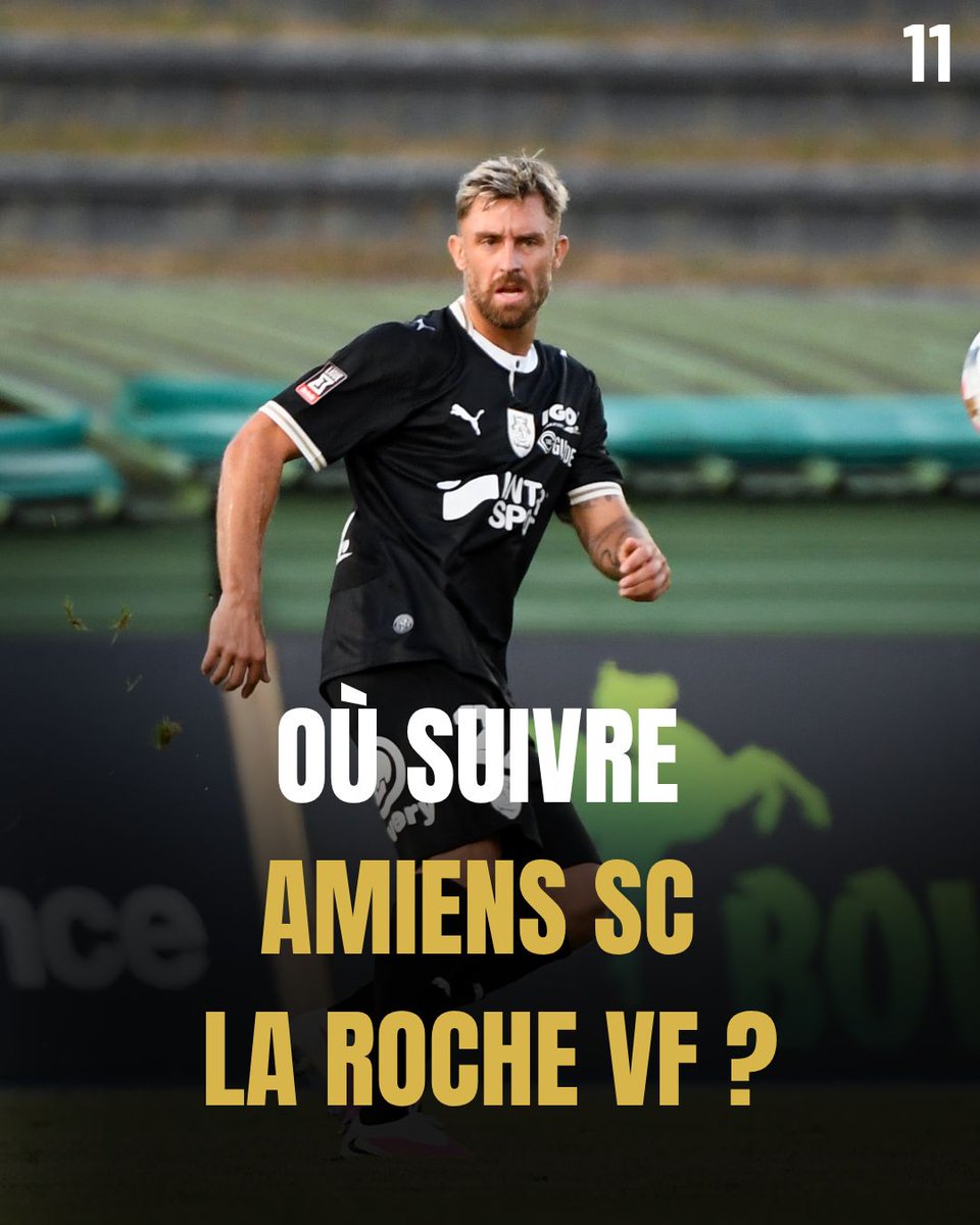le11amienois's tweet photo. 📺 Amiens SC / La Roche VF : Où et quand voir le match ce vendredi ?
⏰ Coup d'envoi à 19h00
📺 Diffuseur TV & streaming
⏱️ Live texte gratuit dès 18h00
Toutes les infos pratiques pour ne rien rater de la rencontre 👇
🔗 https://t.co/m8ljTz9kB4
#AmiensSC #Ligue3 https://t.co/1VRjKWNYGF
