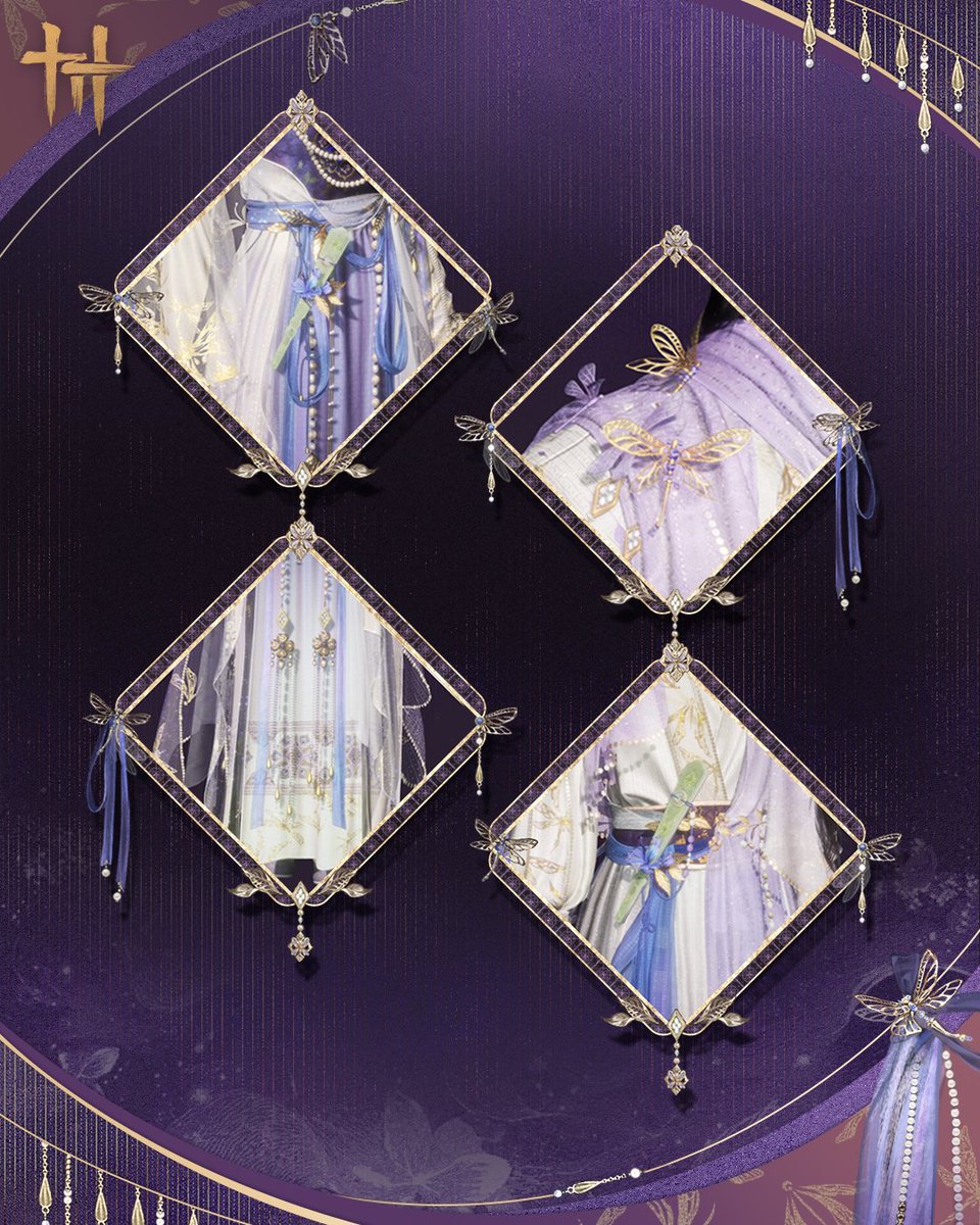 WhereWindsMeet_'s tweet photo. The following Appearances arrive on August 16 at 0:00 (UTC+8)!

⭐New Appearance: Knowing Hearts
A vow to never fail one's beloved, cherishing every fleeting moment together.

⭐New Hairstyle: Magpie Bridge
Tender as water, sweet as a dream. If true love lasts forever, what need for daily togetherness?
#WhereWindsMeet